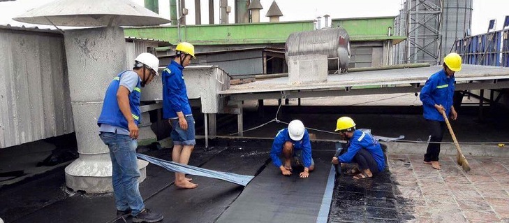 đội ngũ thi công chống thấm chuyên nghiệp